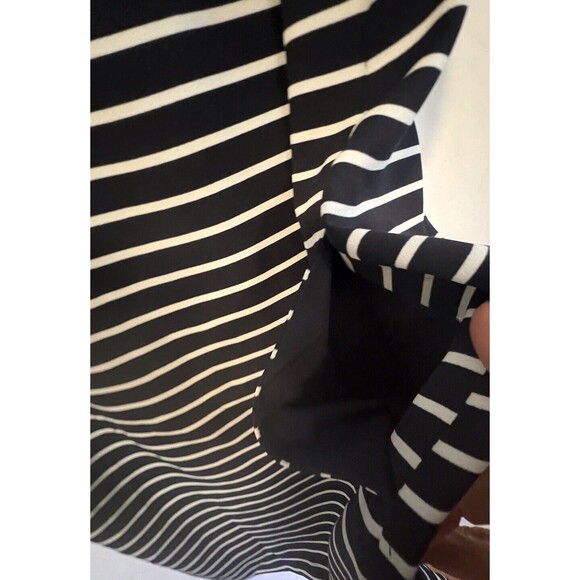 Banana Republic Dress Navy Stripe Flutter Sleeve Pockets Size 0 Summer Sailing - Picture 6 of 9